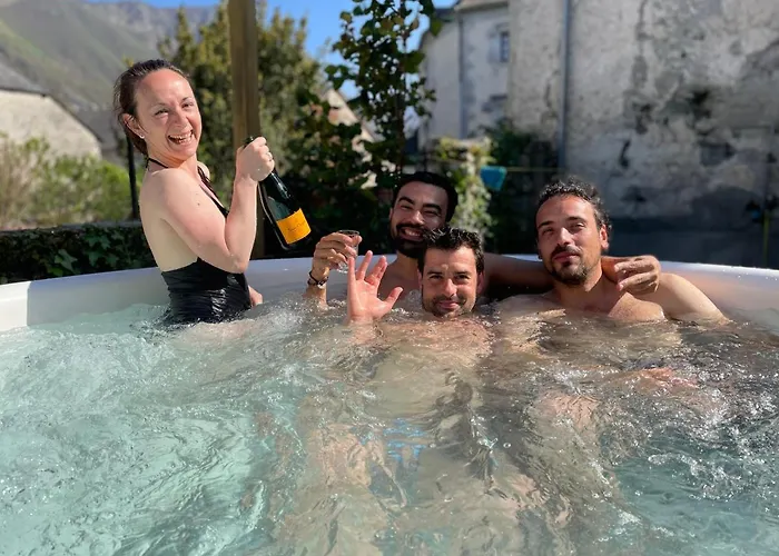 Apartamento Le Monrepos Avec Bain Nordique Bielle